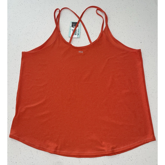 Strappy Movement Tank Top Sz XL Ginger Orange DSG Dicks Sporting Goods NWT - Picture 2 of 5